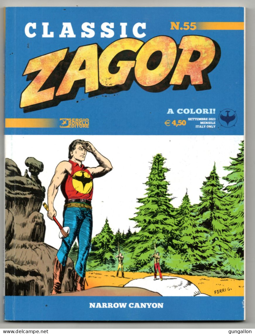 Zagor Classic (Bonelli 2023) N. 55 - Zagor Zenith