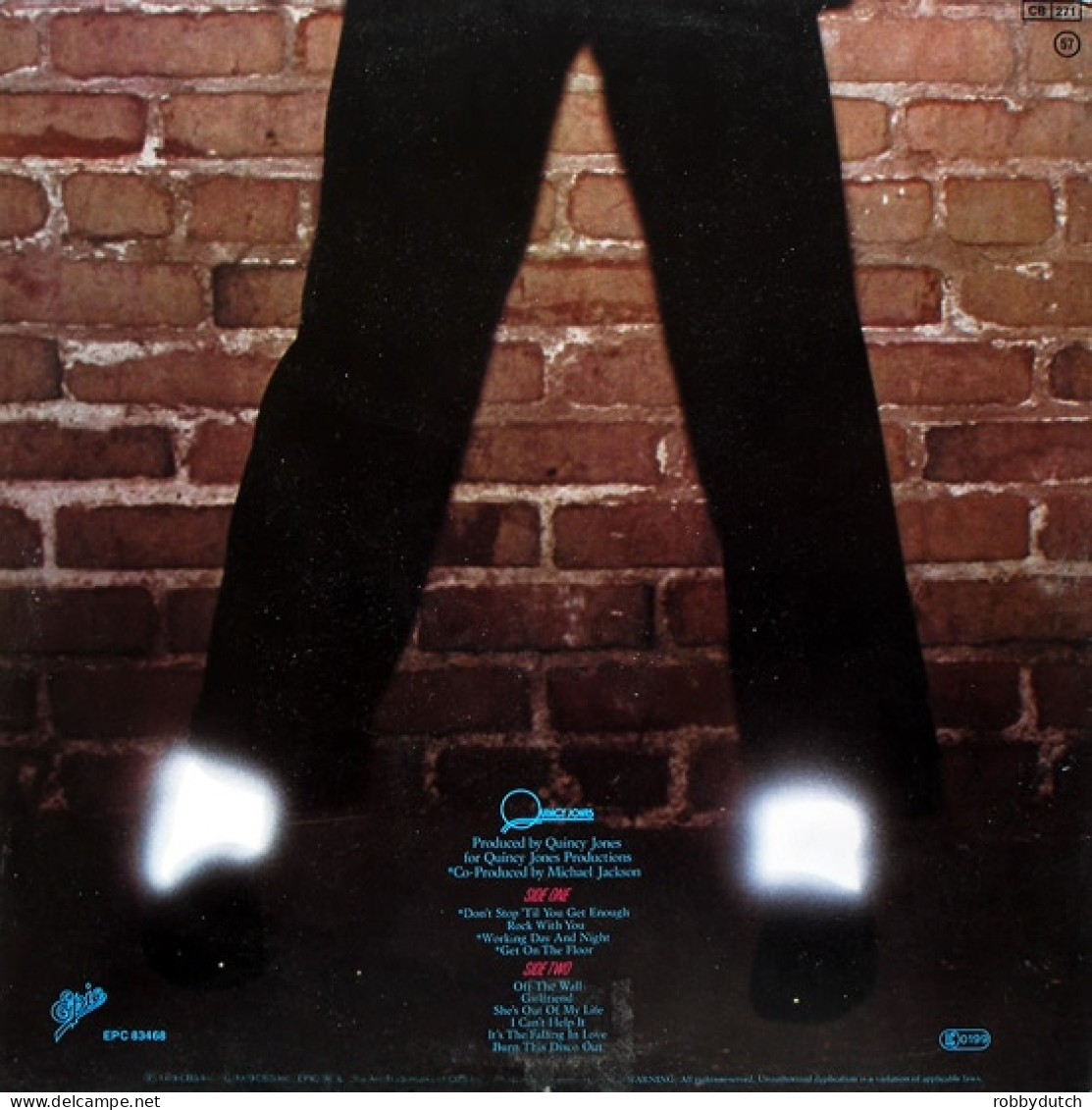 * LP *  MICHAEL JACKSON - OFF THE WALL (Europe 1979 EX-) - Soul - R&B