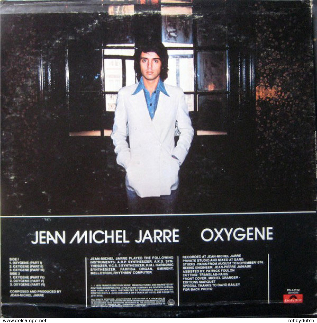 * LP *  JEAN MICHEL JARRE - OXYGENE (USA 1976 EX-) - Nueva Era (New Age)