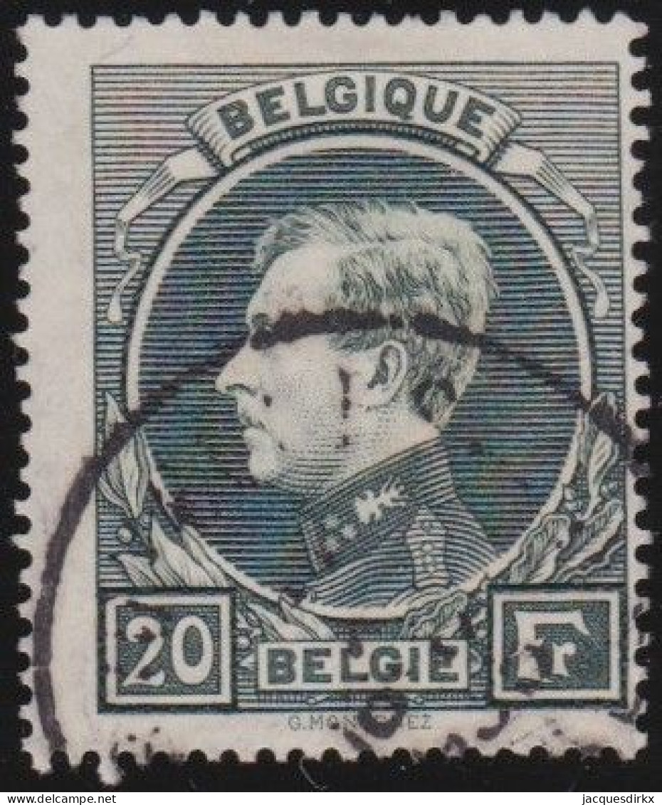 Belgie  .   OBP    .    290     .     O    .   Gestempeld     .   /   .    Oblitéré - 1929-1941 Grand Montenez