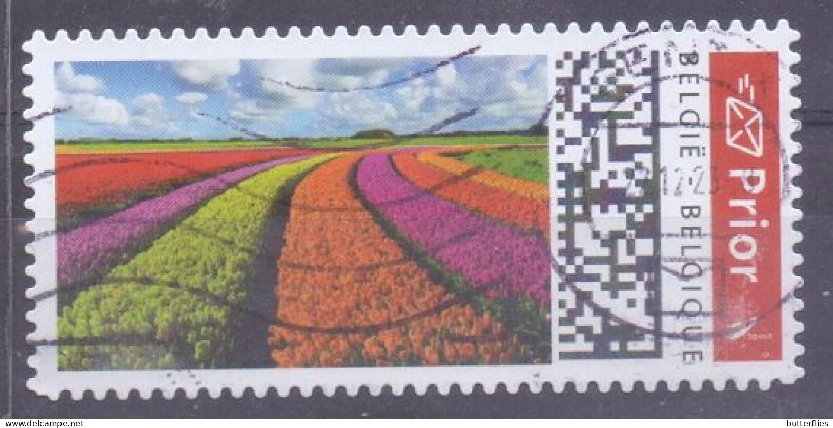 België - Duostamp  - Natuur - QR Code -  Zonder Papierresten - Oblitérés