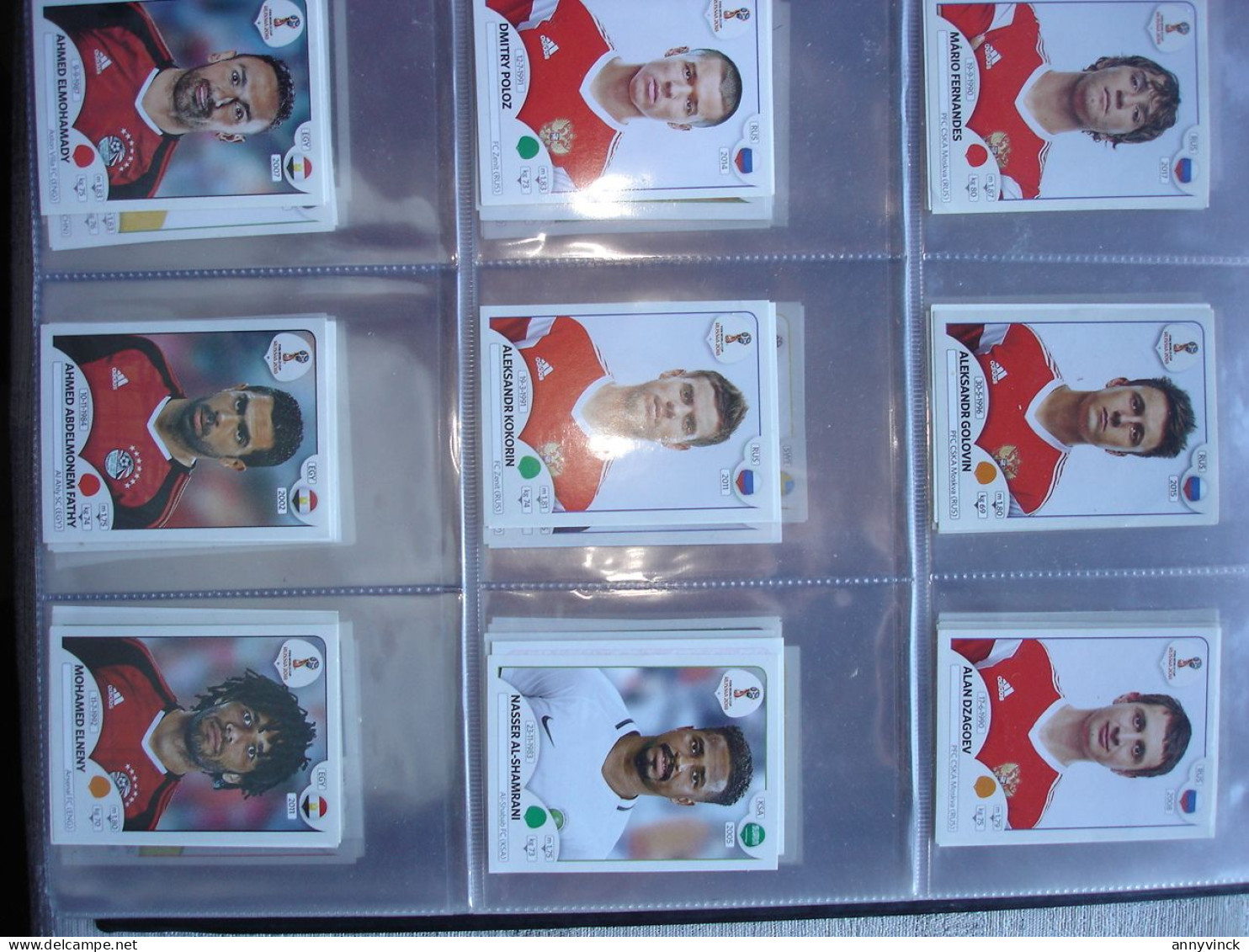 Panini & Familie 680 Losse Stickers Euro 2008/2016, Fifa World 2018 Met Dubbels & Red Devils Reeks 2014 Volledig - Nederlandse Uitgave