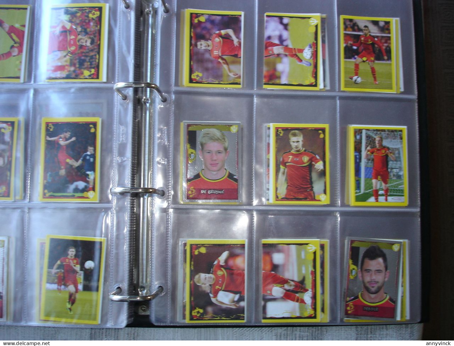 Panini & Familie 680 losse stickers Euro 2008/2016, Fifa world 2018 met dubbels & Red Devils reeks 2014 volledig