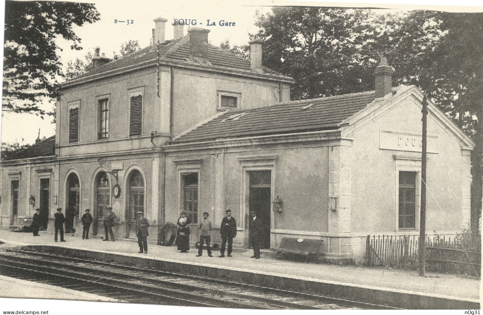 54 - FOUG - La Gare - C - Foug