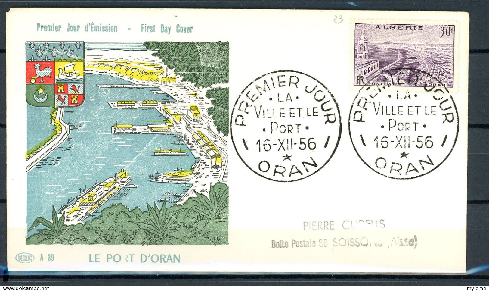 Z9-6  Algérie FDC N° 339   A Saisir !!! - FDC