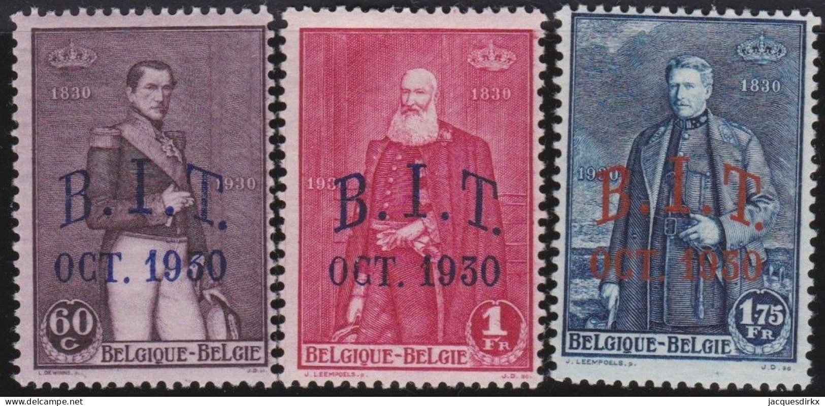 Belgie  .   OBP    .    305/307     .    *    .   Ongebruikt Met Gom    .   /   .    Neuf Avec Gomme - Unused Stamps