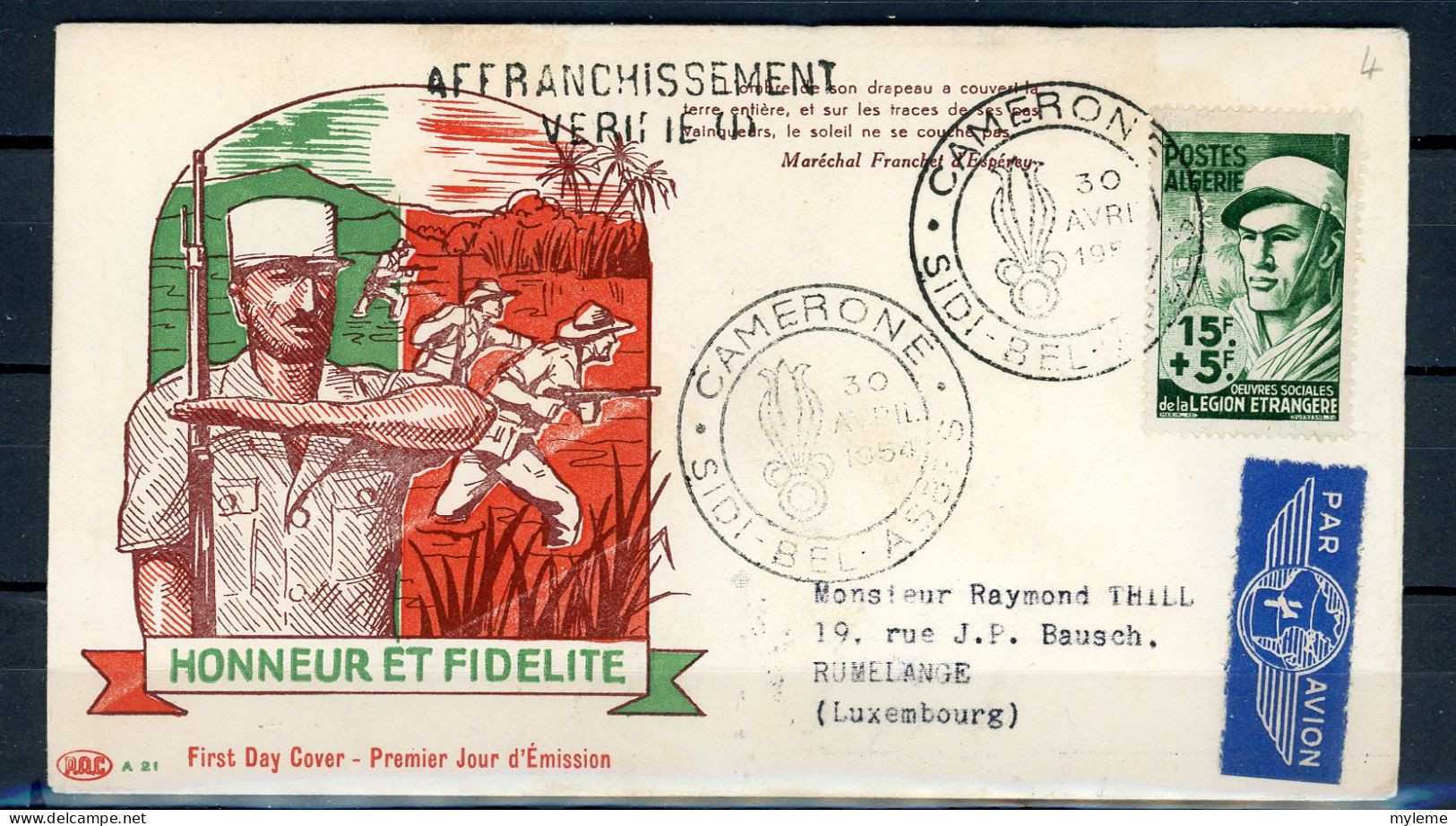 Z9-6  Algérie FDC N° 310   A Saisir !!! - FDC