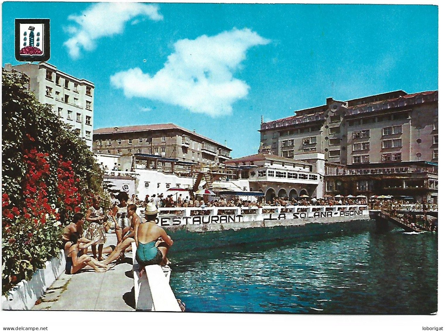 RESTAURANTE - PISCINA " LA SOLANA ".-  LA CORUÑA / GALICIA.- ( ESPAÑA ) - La Coruña