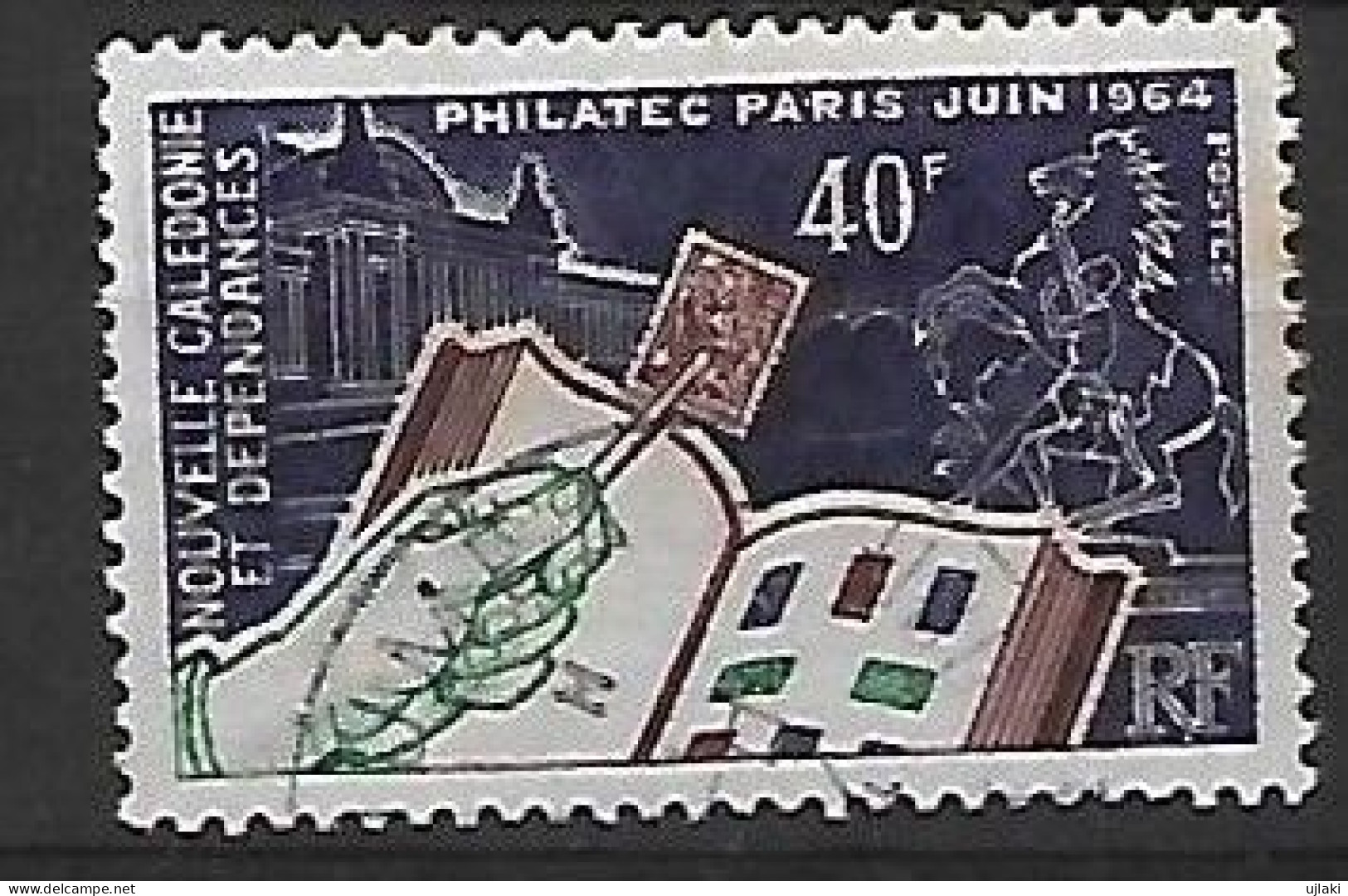 NOUVELLE CALEDONIE:Exposition Philatélique Internationale :Philatec  à Paris   N°325  Année:1964. - Used Stamps