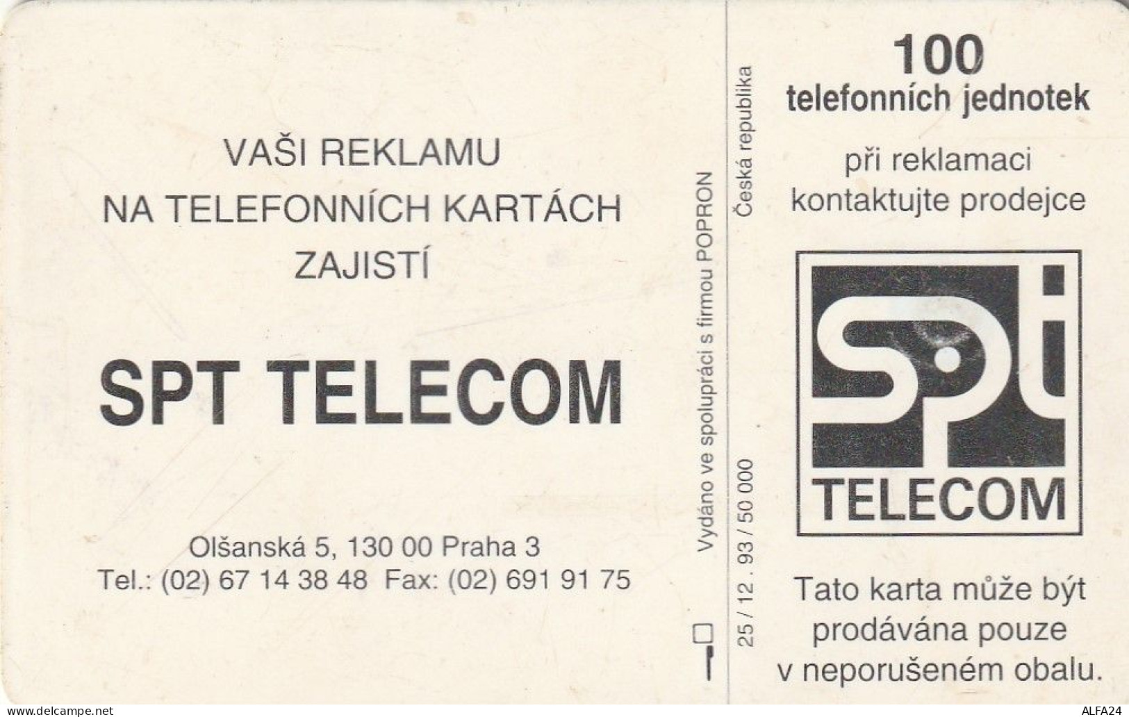 PHONE CARD REPUBBLICA CECA (E83.4.5 - Tsjechië