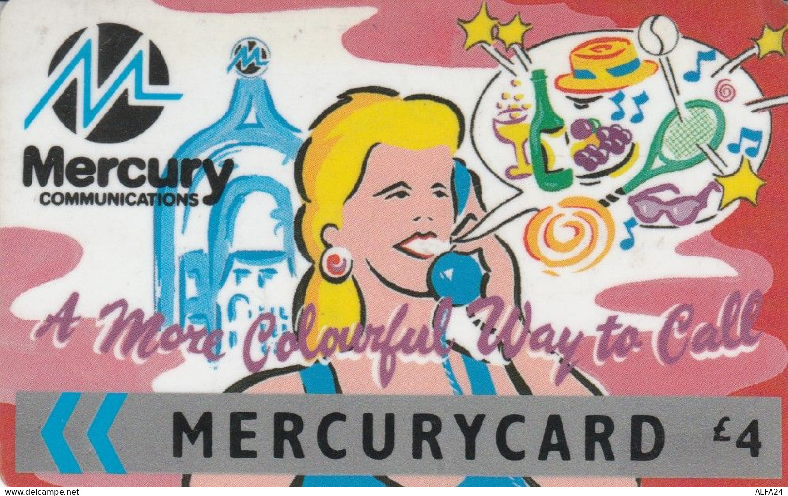 PHONE CARD REGNO UNITO MERCURY (E83.19.2 - Mercury Communications & Paytelco