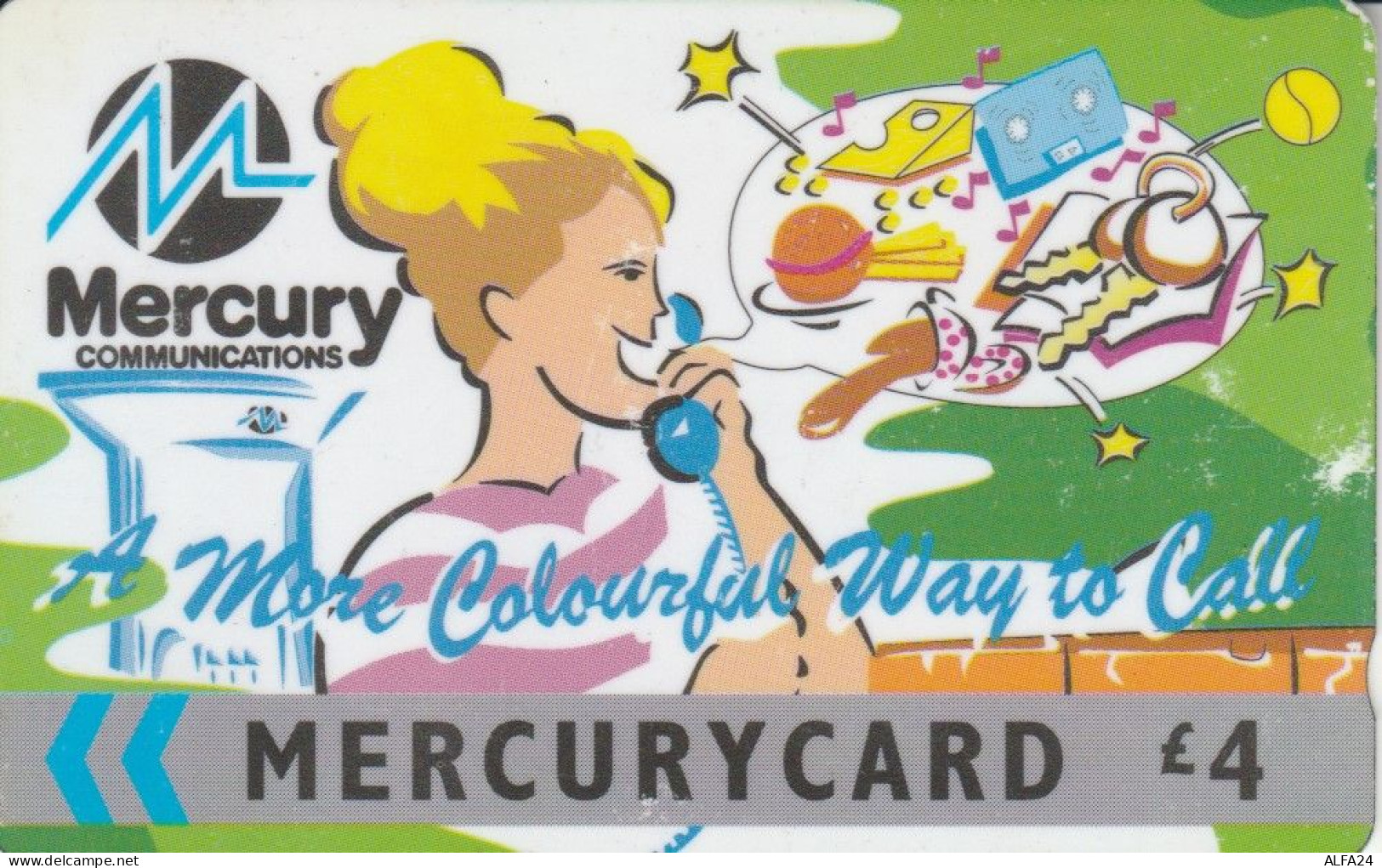 PHONE CARD REGNO UNITO MERCURY (E83.18.1 - Mercury Communications & Paytelco