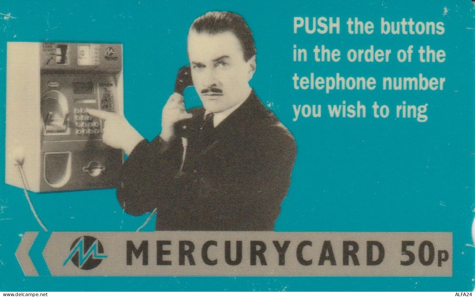 PHONE CARD REGNO UNITO MERCURY (E83.16.5 - [ 4] Mercury Communications & Paytelco