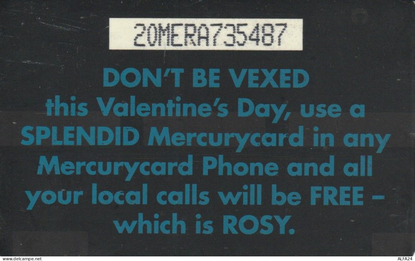 PHONE CARD REGNO UNITO MERCURY (E83.16.1 - Mercury Communications & Paytelco