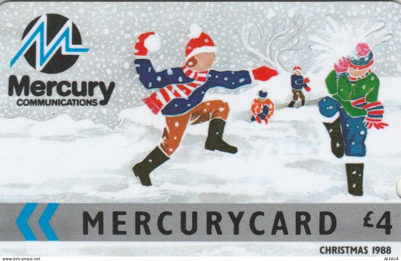 PHONE CARD REGNO UNITO MERCURY (E83.13.3 - [ 4] Mercury Communications & Paytelco