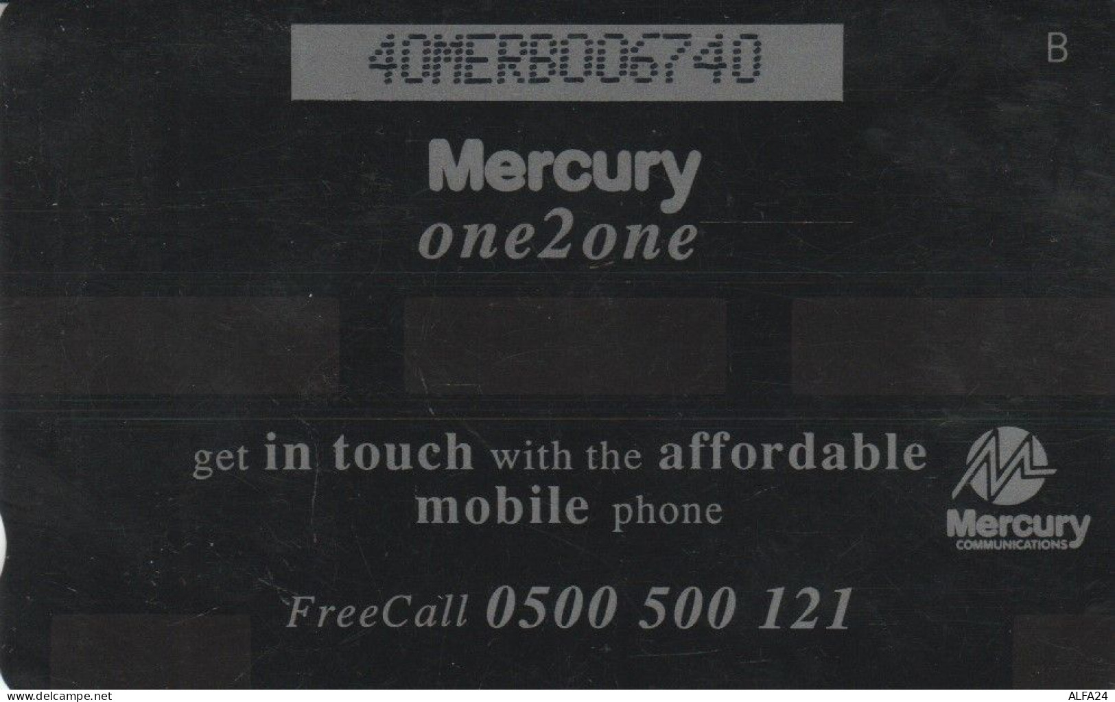 PHONE CARD REGNO UNITO MERCURY (E83.11.6 - [ 4] Mercury Communications & Paytelco