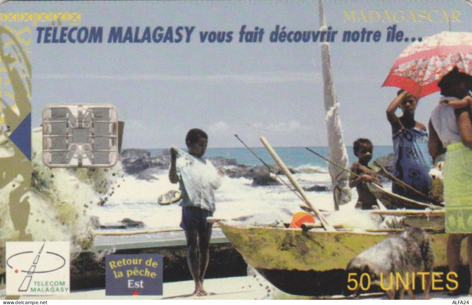 PHONE CARD MADAGASCAR (E83.7.8 - Madagaskar