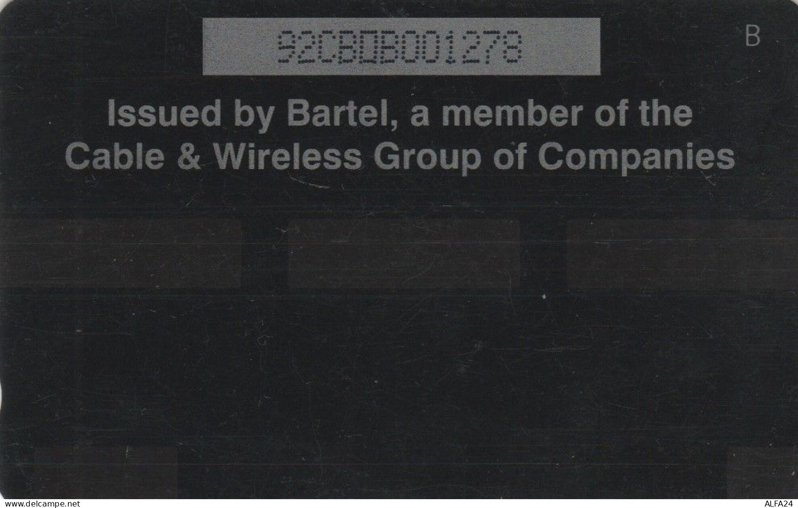 PHONE CARD BARBADOS (E83.3.8 - Barbados (Barbuda)