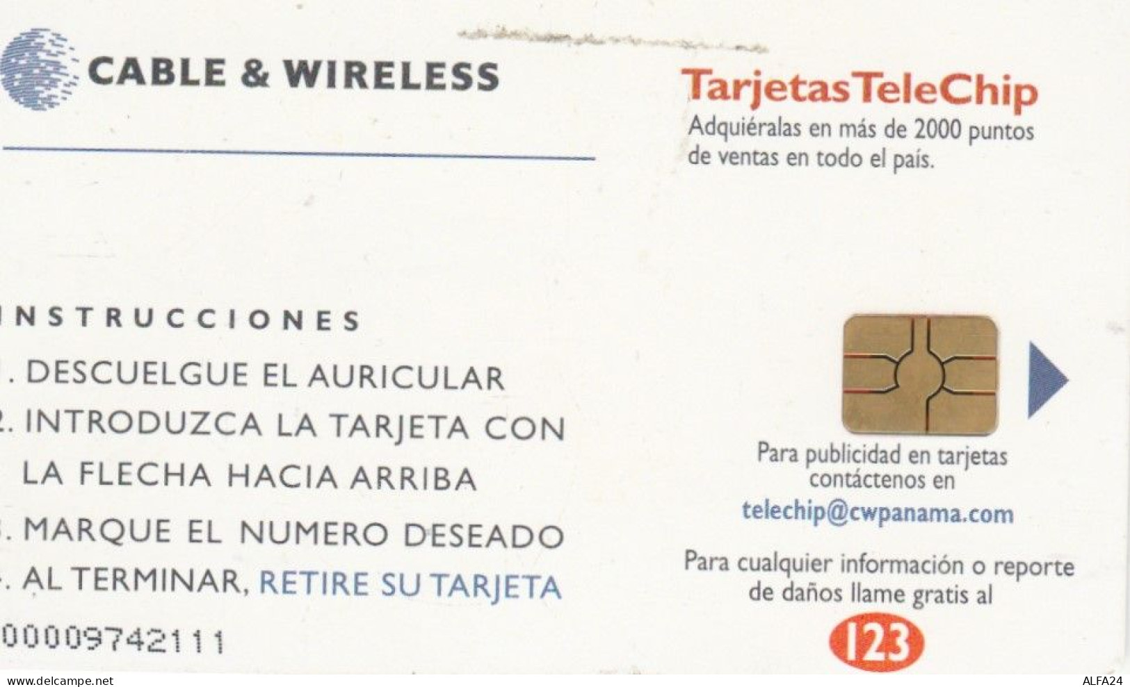 PHONE CARD PANAMA (E83.5.5 - Panamá