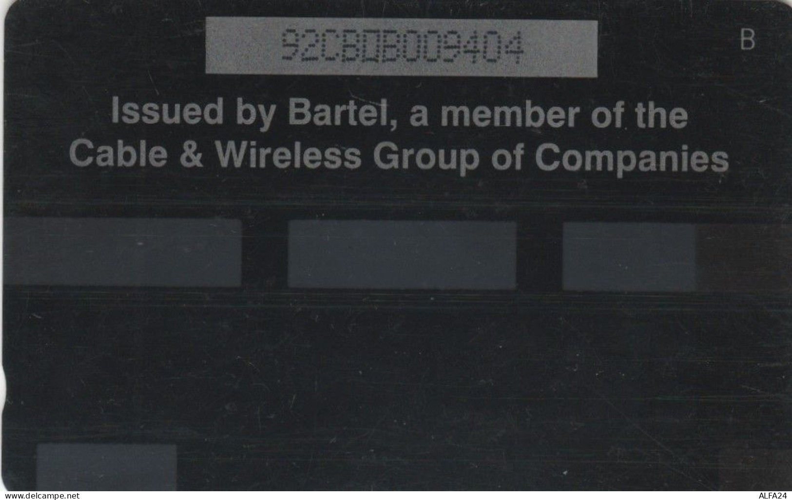 PHONE CARD BARBADOS (E83.4.4 - Barbados (Barbuda)