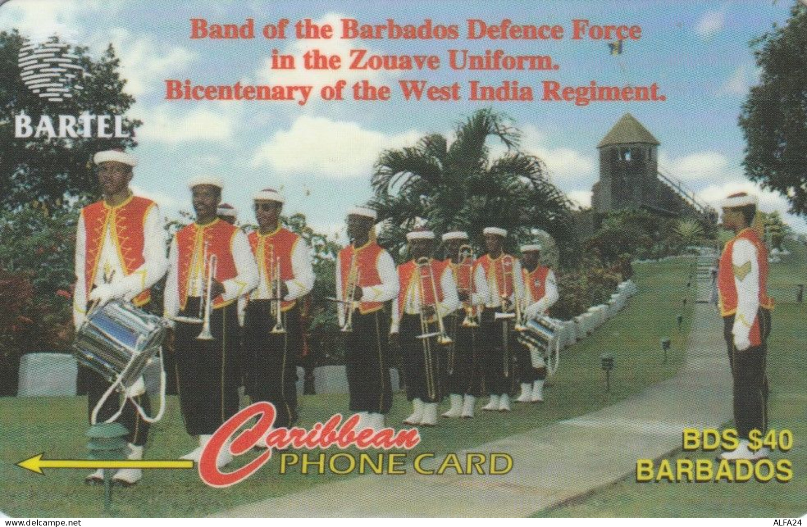 PHONE CARD BARBADOS (E83.4.7 - Barbados (Barbuda)