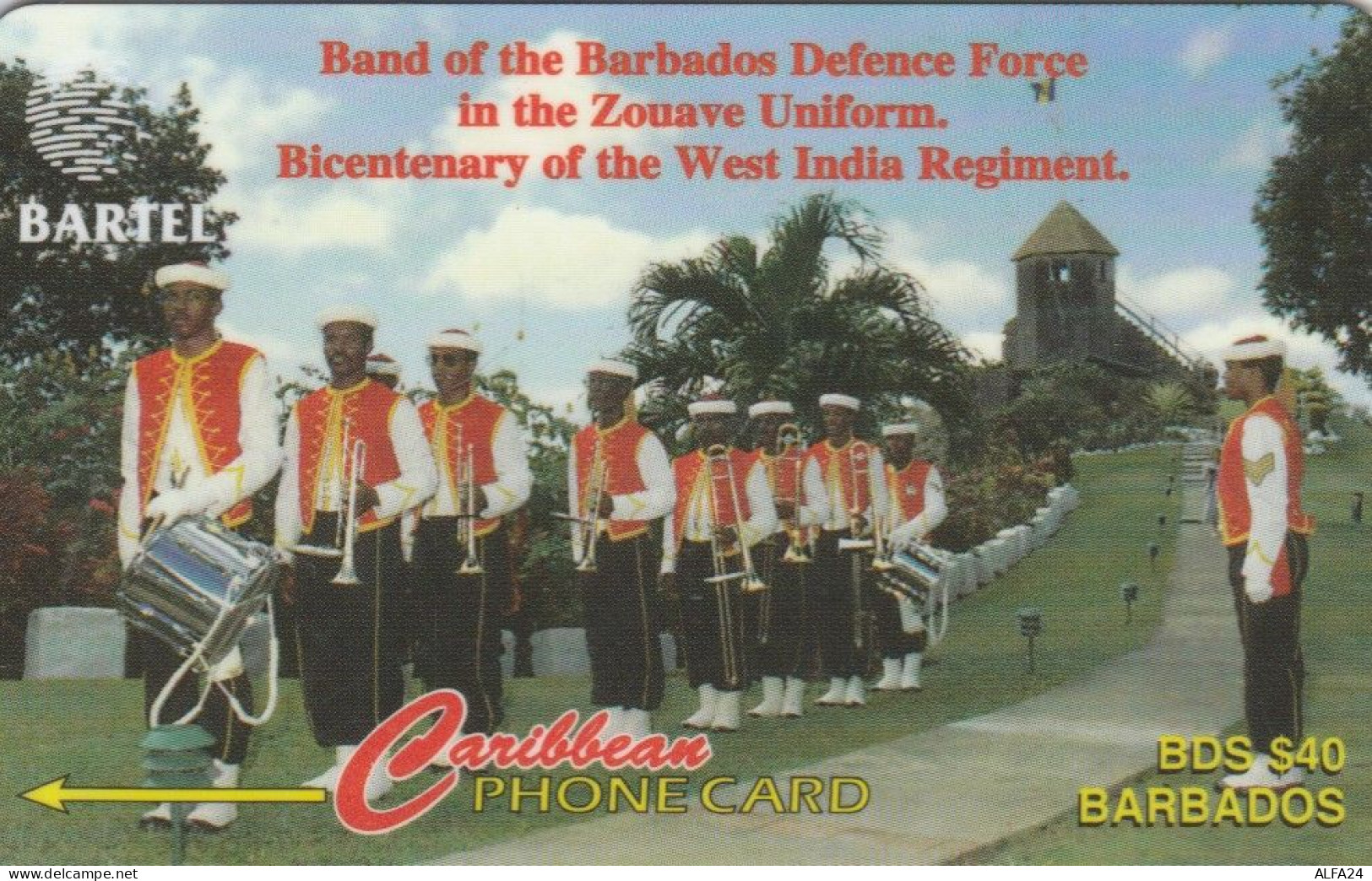 PHONE CARD BARBADOS (E83.4.3 - Barbades