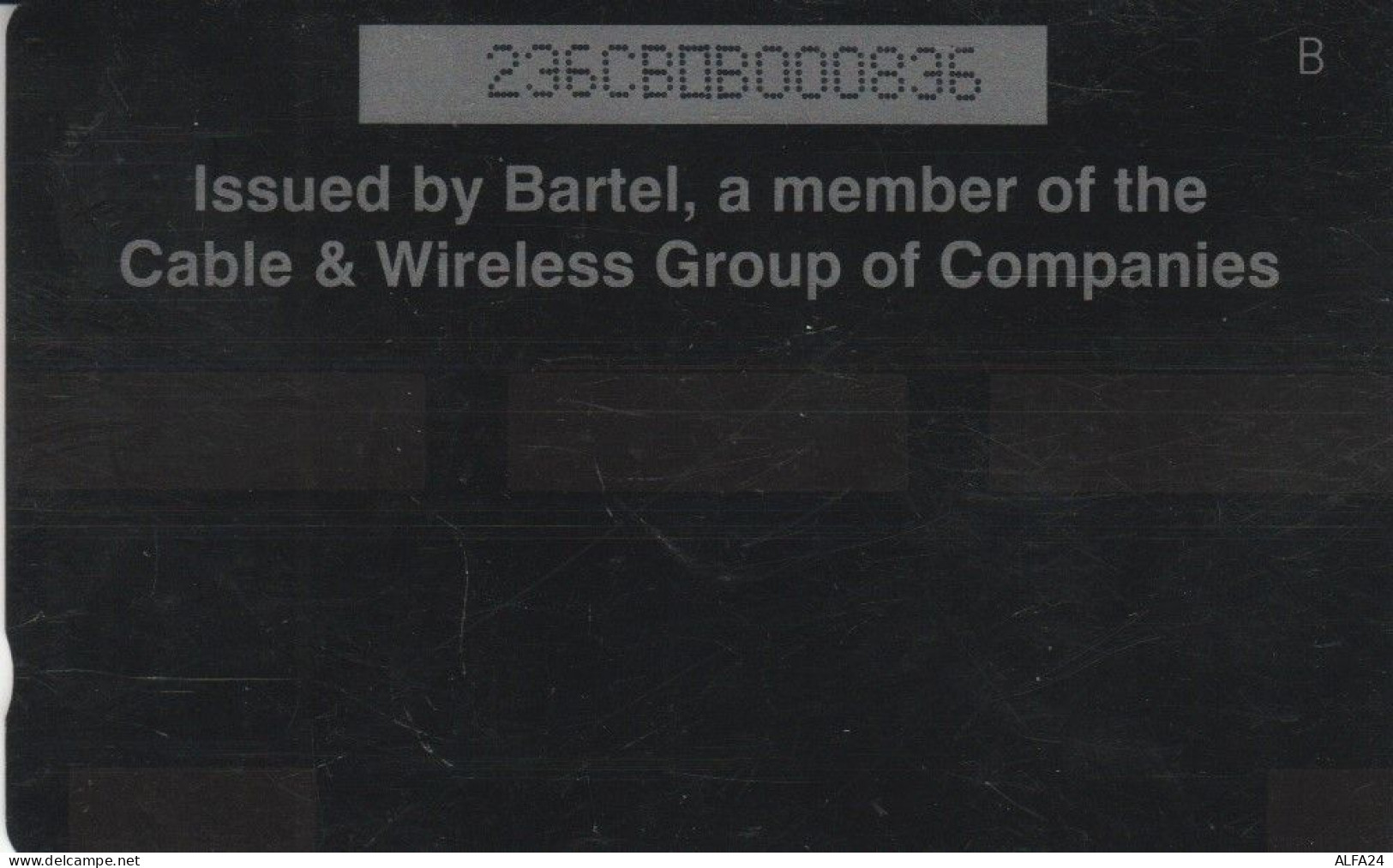 PHONE CARD BARBADOS (E83.4.2 - Barbados (Barbuda)