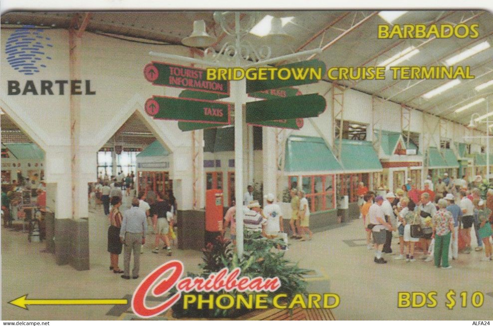 PHONE CARD BARBADOS (E83.3.7 - Barbados (Barbuda)