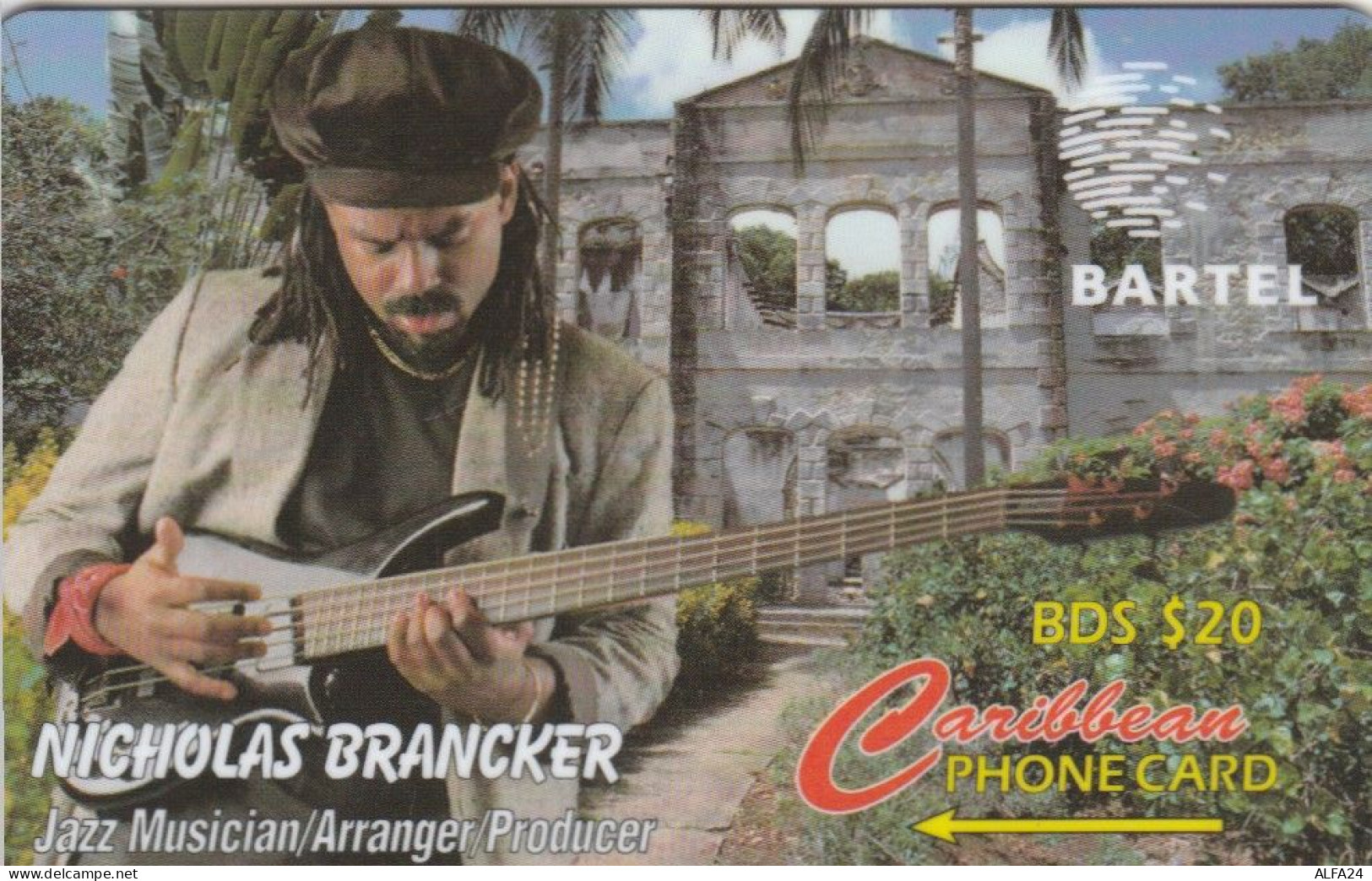 PHONE CARD BARBADOS (E83.3.3 - Barbados (Barbuda)