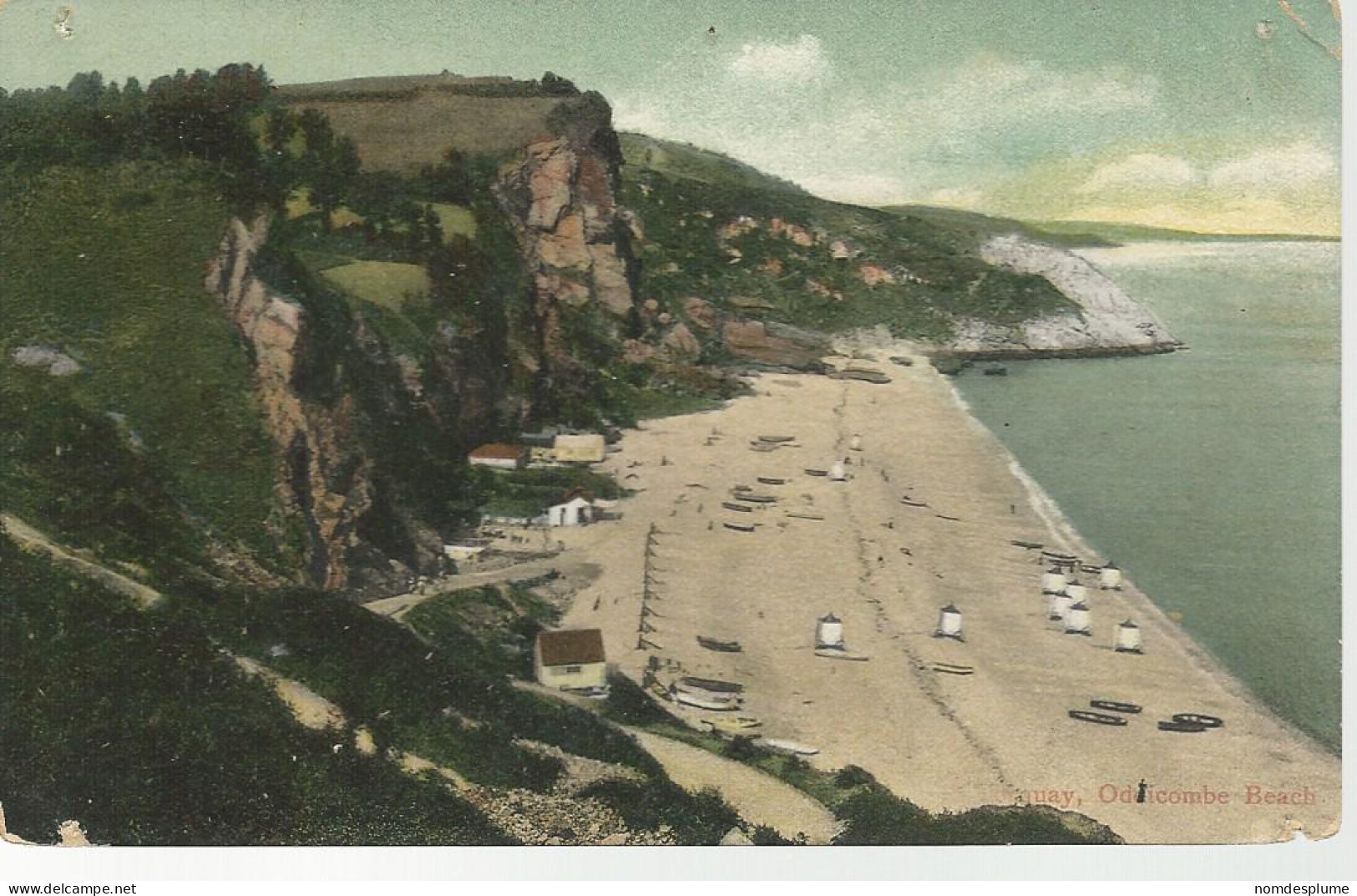 28841) GB UK Torquay Oddicombe Beach By Misch & Co.'s Camera Graphs Series - Torquay