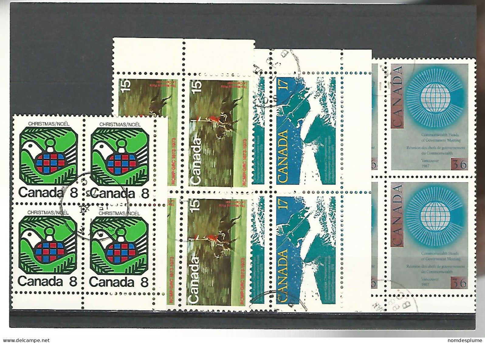 54547 ) Collection Canada Block - Sammlungen