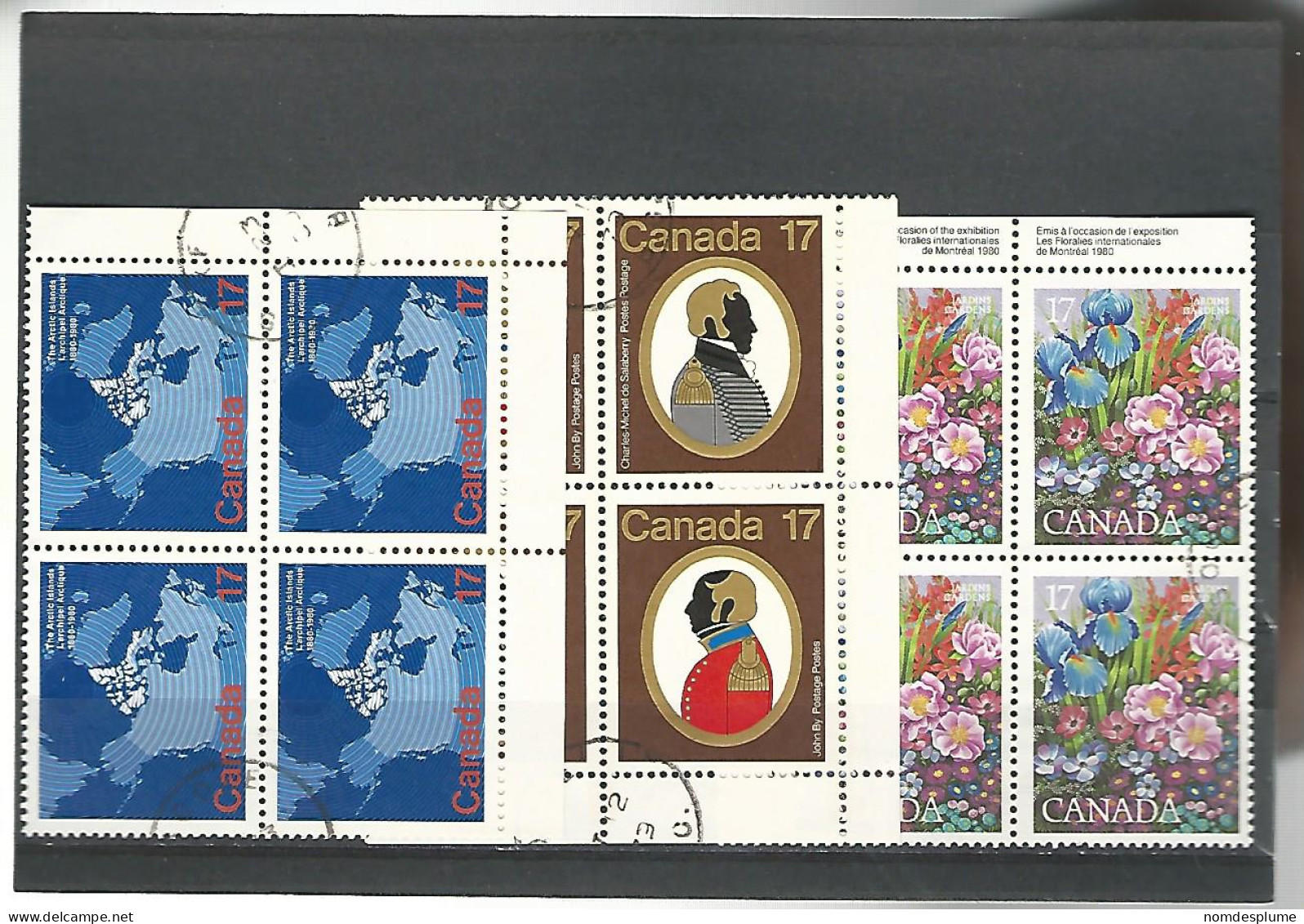 54554 ) Collection Canada Block - Blocks & Sheetlets