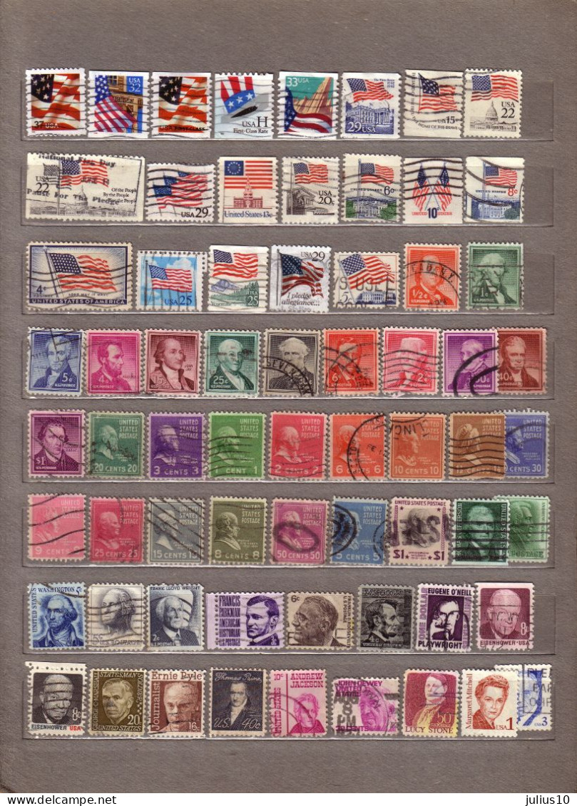 USA 66 Used (o) Different Stamps #1545 - Verzamelingen