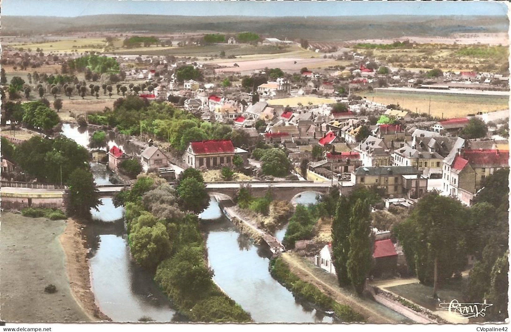 LE VAUDREUIL (27) Vue Générale - Les Bords De L'Eure  CPSM PF - Le Vaudreuil