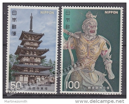 Japan - Japon 1976 Yvert 1208-09, National Treasures (I) - MNH - Ungebraucht