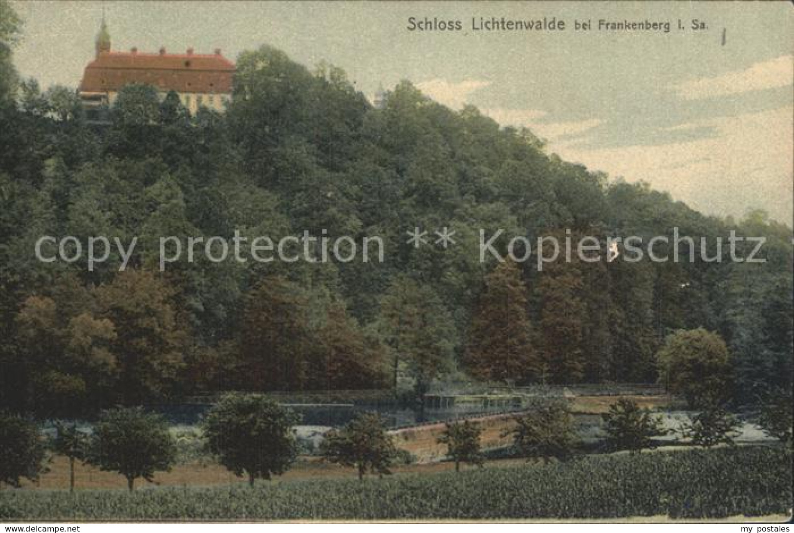 42244258 Lichtenwalde Sachsen Schloss Partie An Der Zschopau Lichtenwalde - Niederwiesa