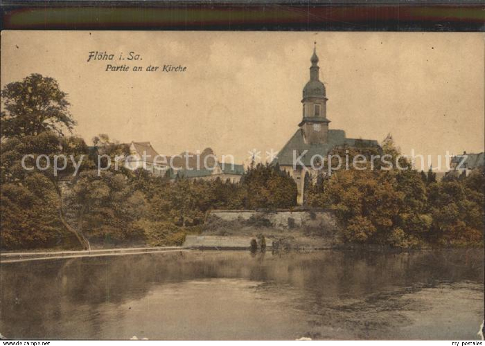 42244241 Floeha Partie An Der Kirche Floeha - Floeha