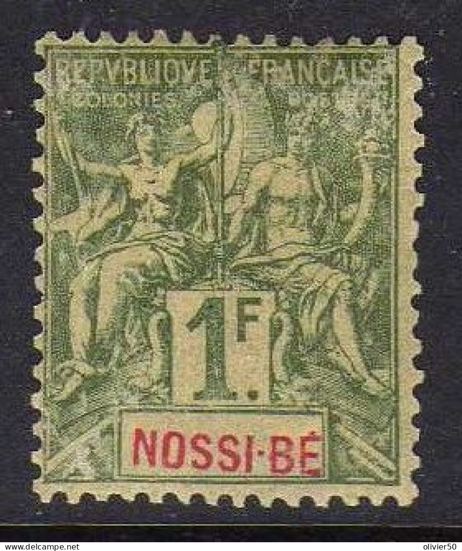 Nossi-Be - 1894 -  1 F.. Type Groupe -  Neuf Sans Gomme - Unused Stamps