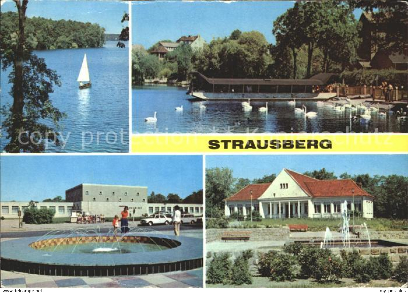 42243287 Strausberg Brandenburg Straussee Haus Der NVA Klub Am See Park Der Soli - Strausberg