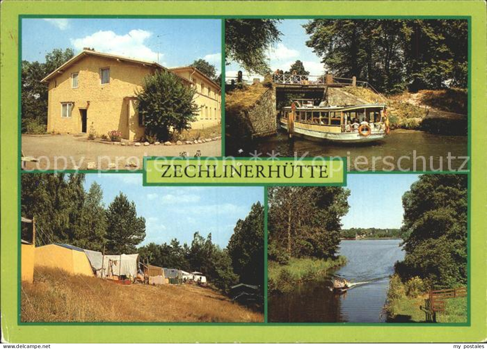 42243257 Zechlinerhuette Bettenhaus FDGB Erholungsheim Soliaritaet MS Rheinsberg - Zechlinerhütte