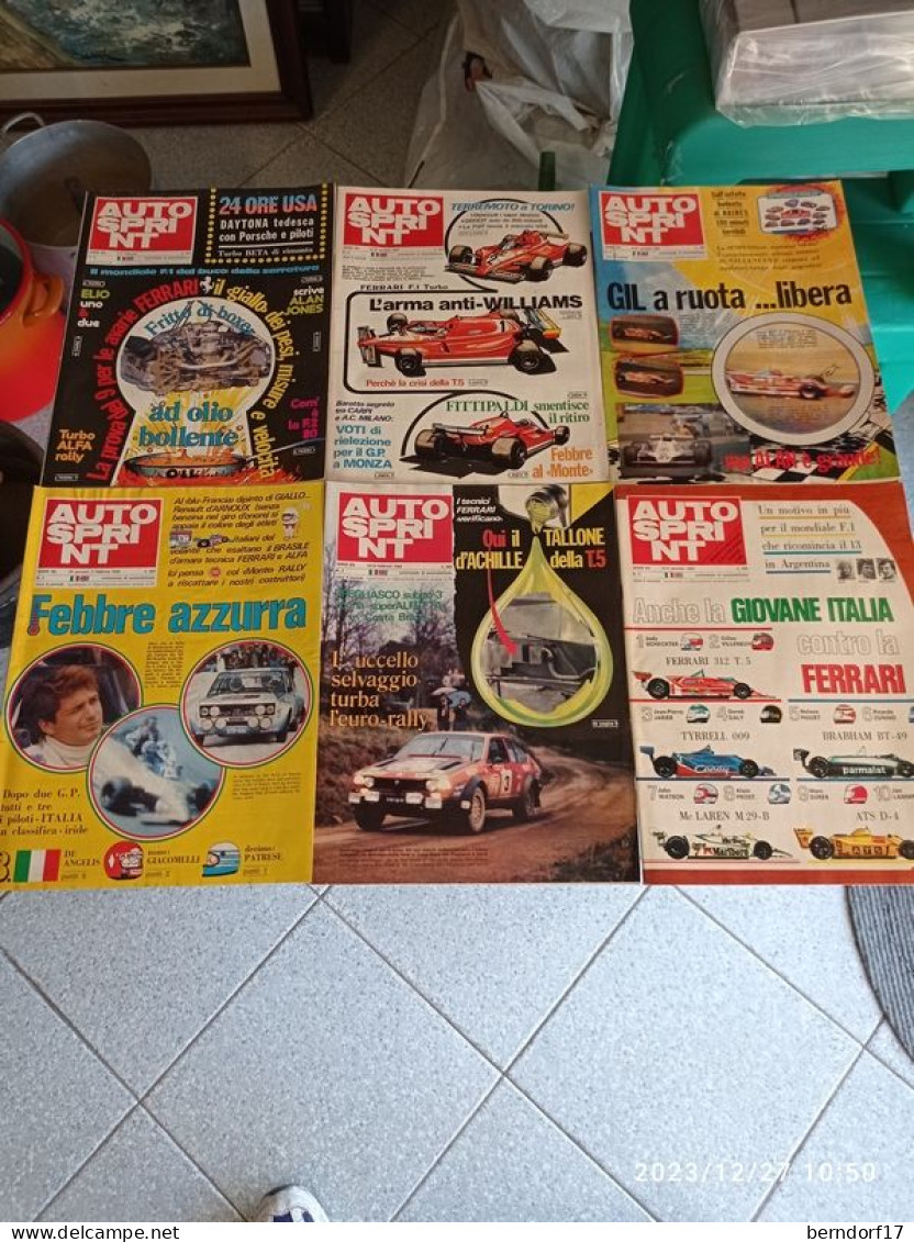 AUTOSPRINT - LOTTO - Car Racing - F1