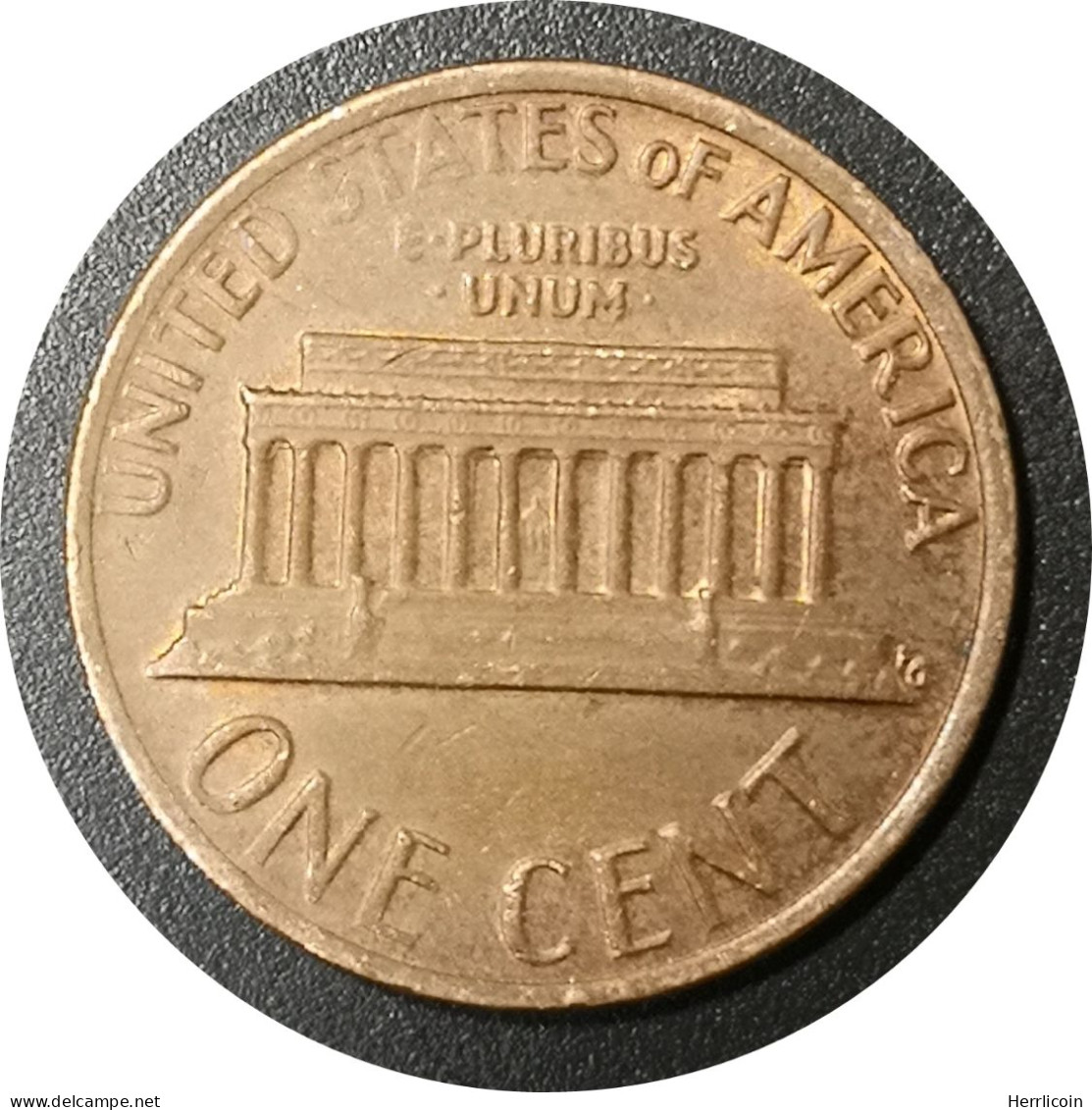 Monnaie Etats-Unis - 1980 -  1 Cent "Lincoln Memorial Penny" - 1959-…: Lincoln, Memorial Reverse