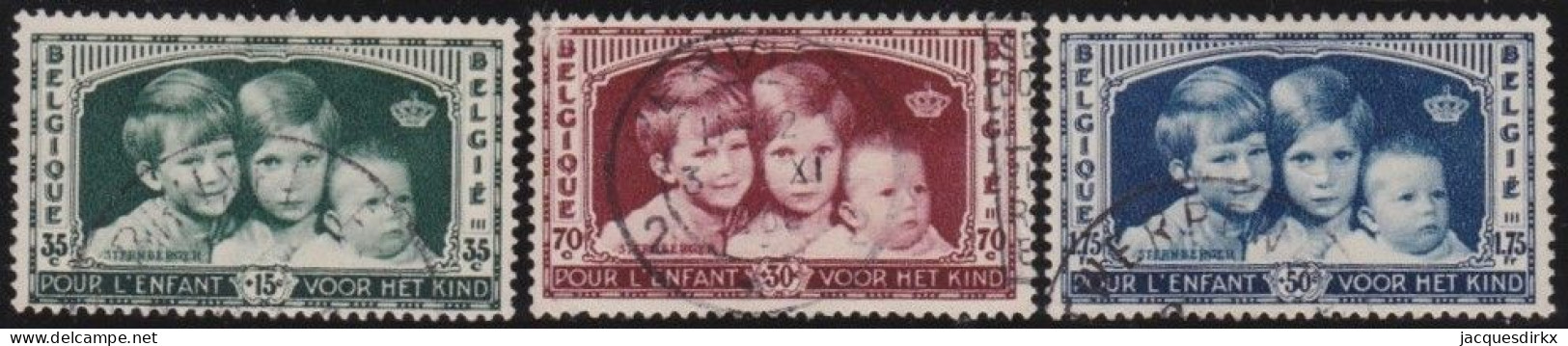 Belgie  .   OBP    .    404/406     .     O    .   Gestempeld     .   /   .    Oblitéré - Used Stamps