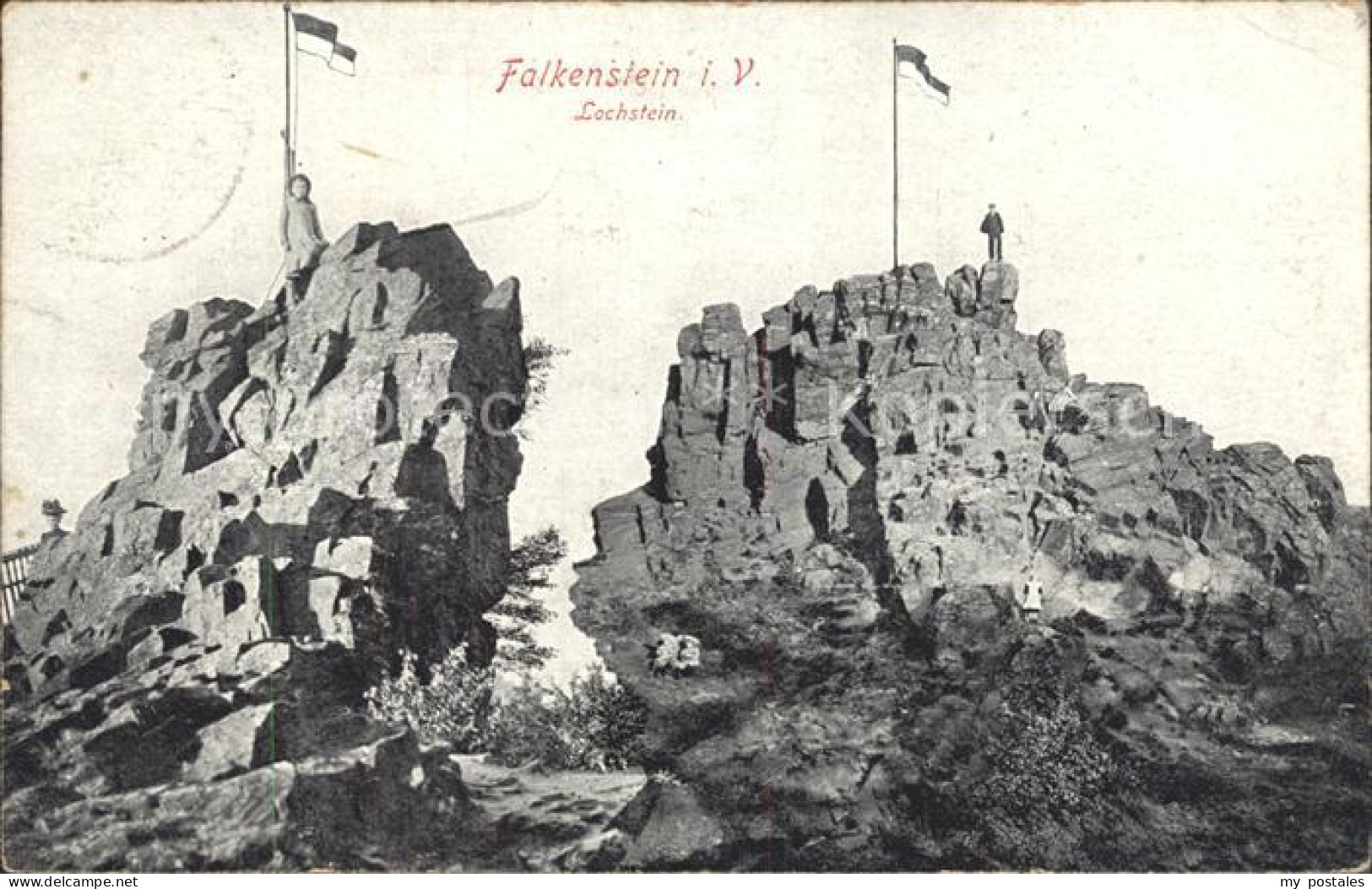 42242411 Falkenstein Vogtland Lochstein Falkenstein - Falkenstein (Vogtland)