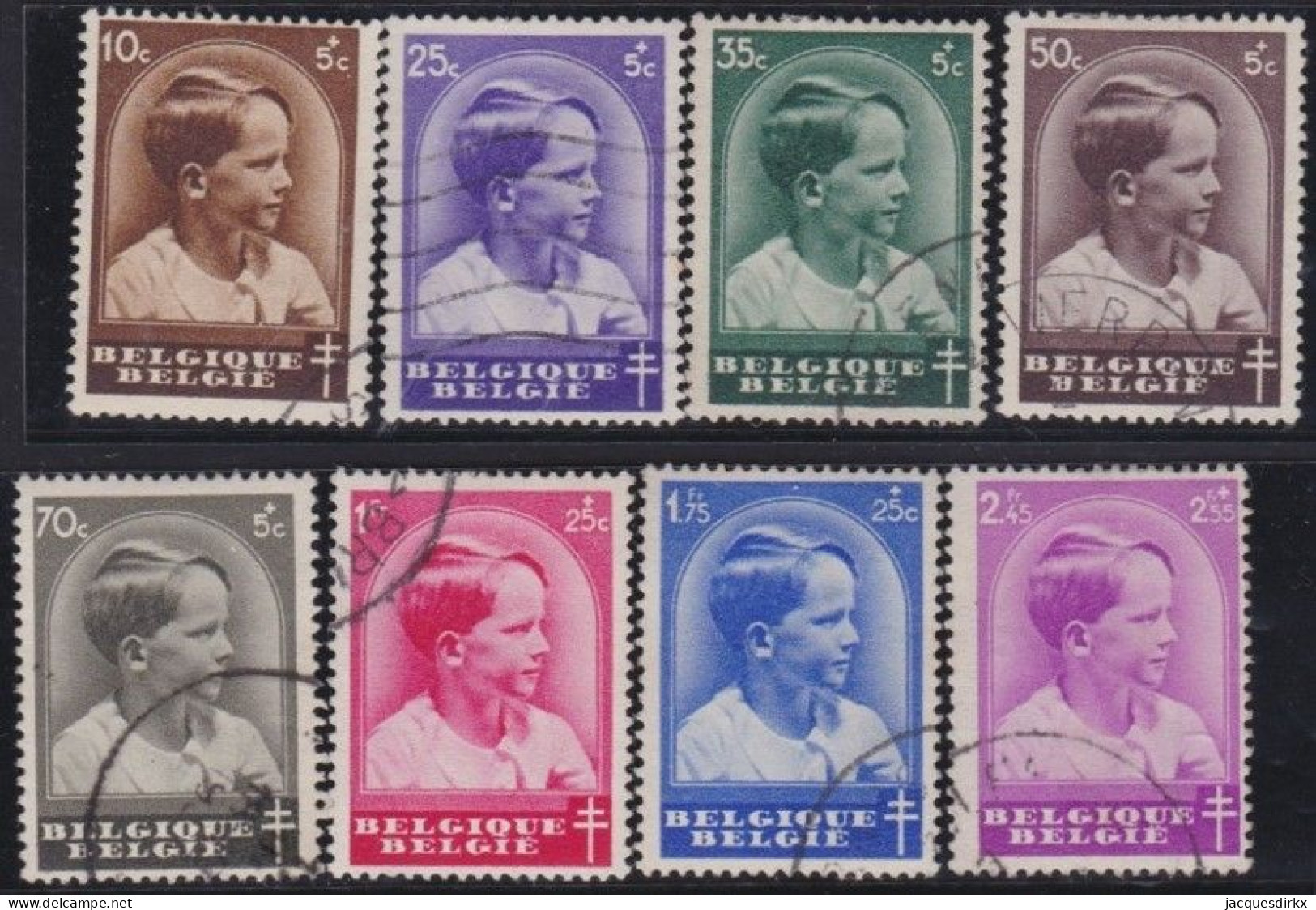 Belgie  .   OBP    .    447/454    .     O     .   Gestempeld     .   /   .    Oblitéré - Used Stamps