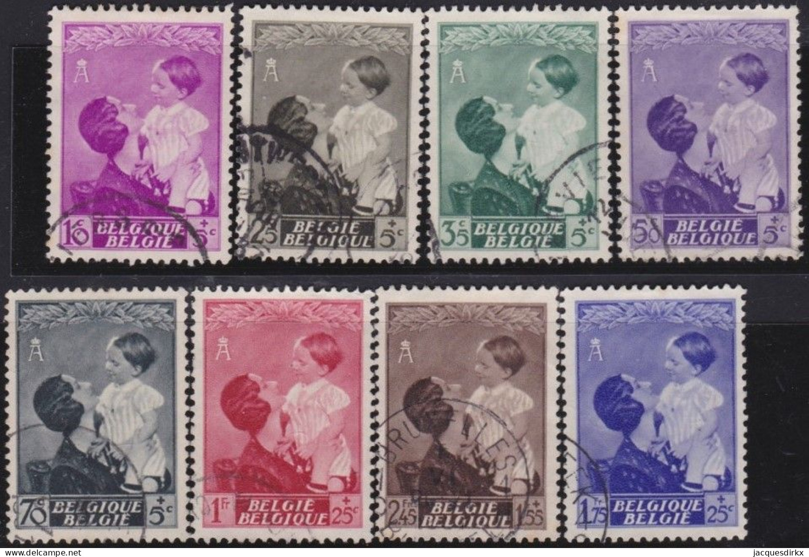 Belgie  .   OBP    .    438/445    .     O     .   Gestempeld     .   /   .    Oblitéré - Used Stamps