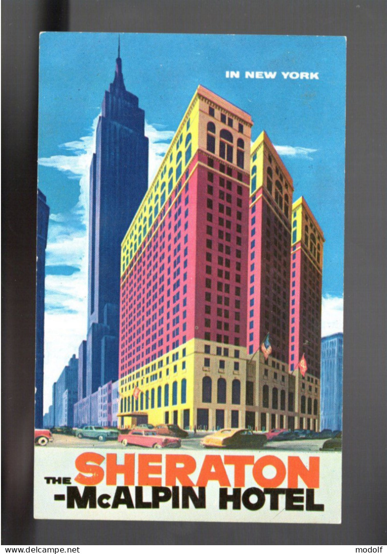 CPA - Etats-Unis - New-York - Broadway - Sheraton-McAlpin Hotel - NC - Broadway