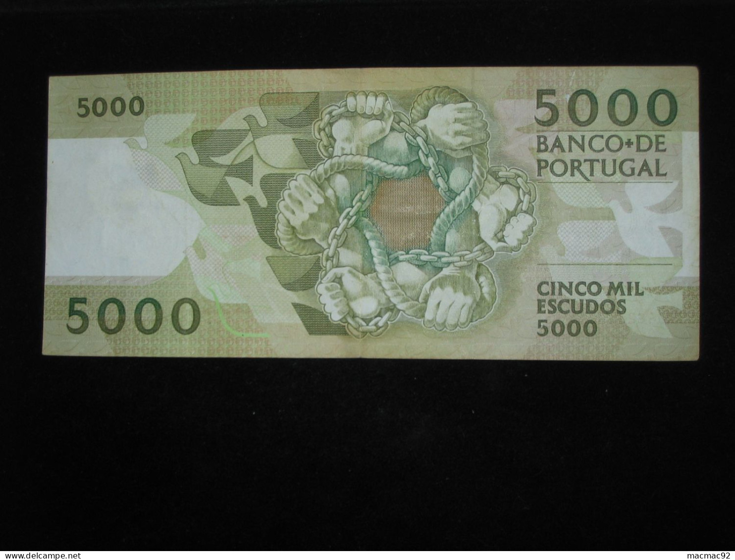 PORTUGAL - 5000 Cinco Mil Escudos 1991 - Banco De Portugal **** EN ACHAT IMMEDIAT **** - Portugal