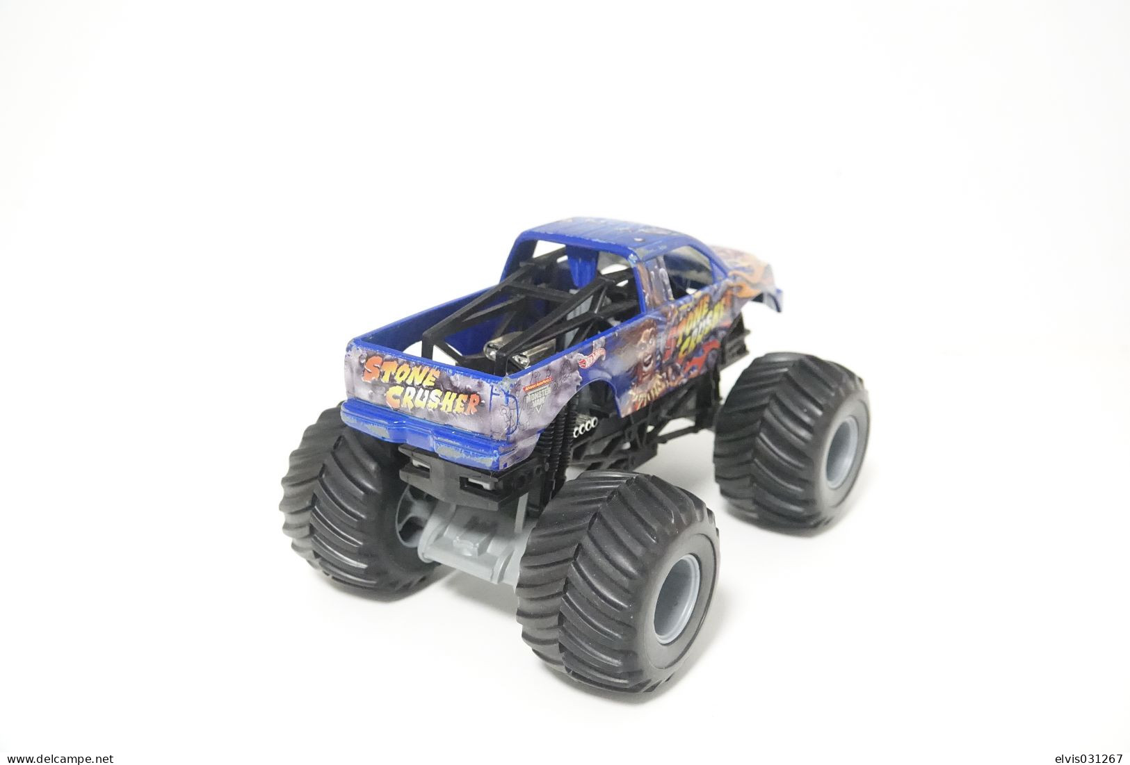 Hot Wheels Mattel MONSTER JAM STONE CRUSHER -  Issued 2006 Scale 1/43 - Hot Wheels