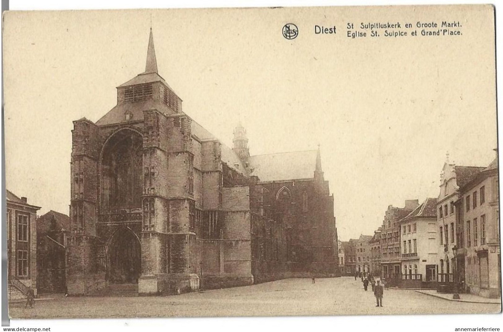 Diest - Eglise St.Sulpice Et Grand'Place - Diest